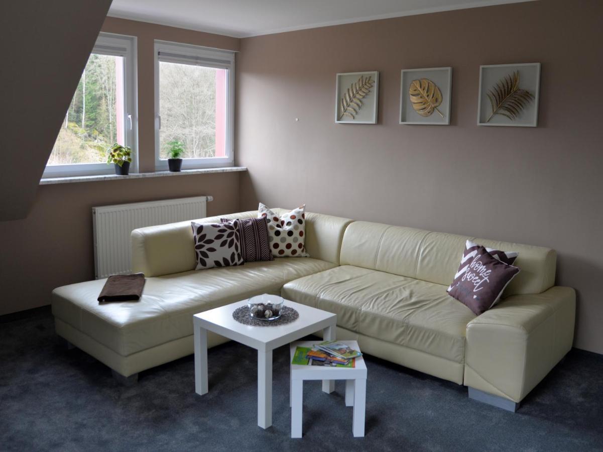 Am Quellenhaeuschen Appartement Naila Buitenkant foto