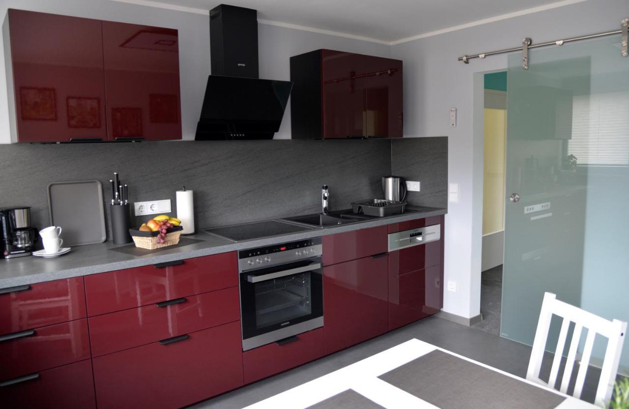 Am Quellenhaeuschen Appartement Naila Buitenkant foto