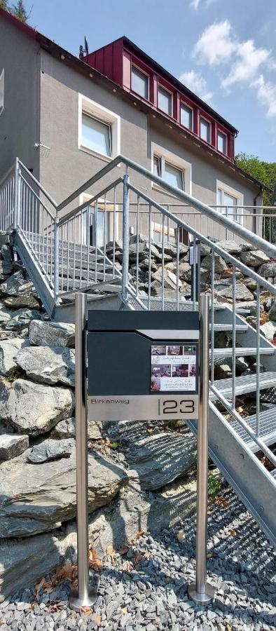Am Quellenhaeuschen Appartement Naila Buitenkant foto