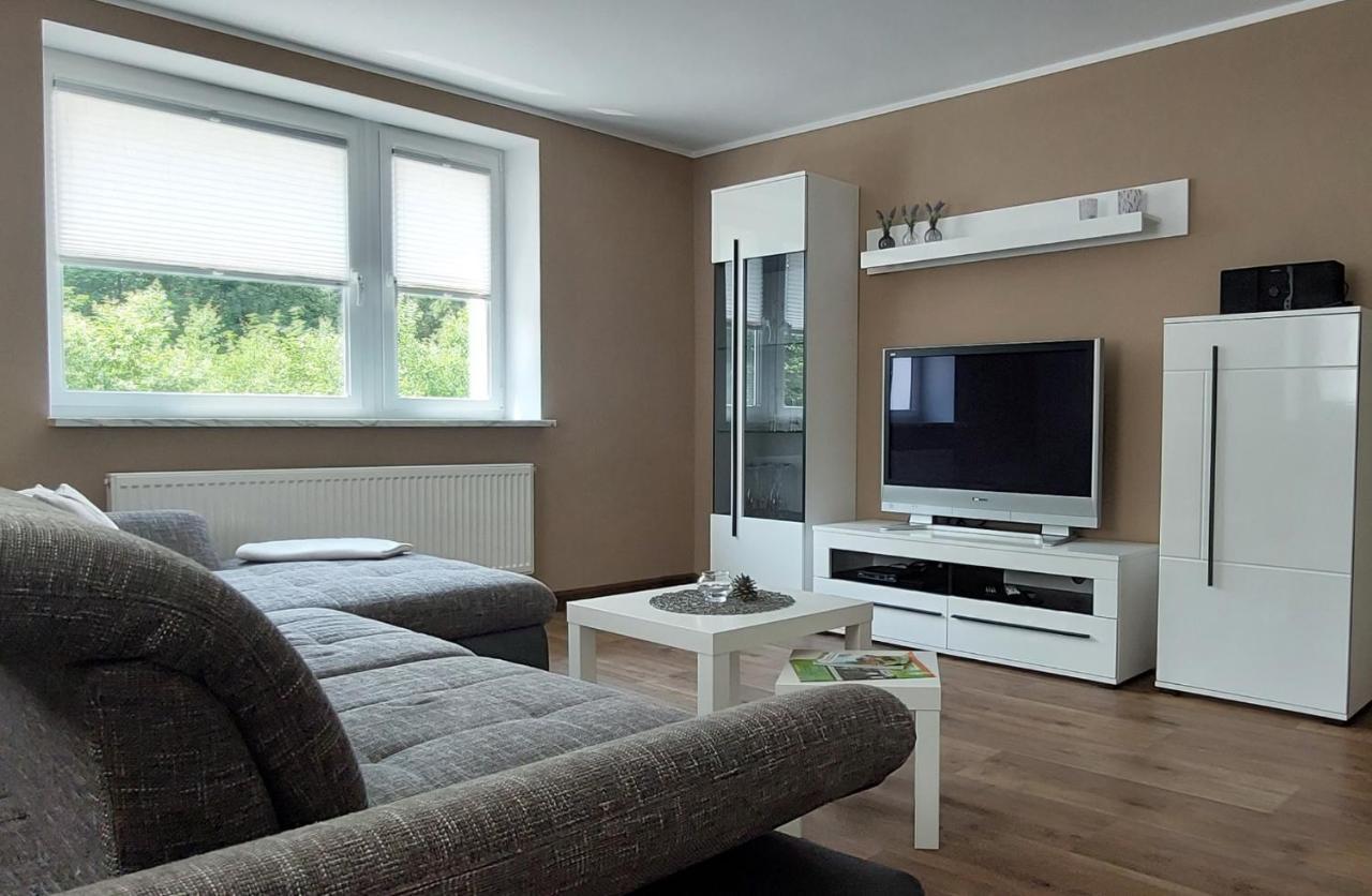 Am Quellenhaeuschen Appartement Naila Buitenkant foto
