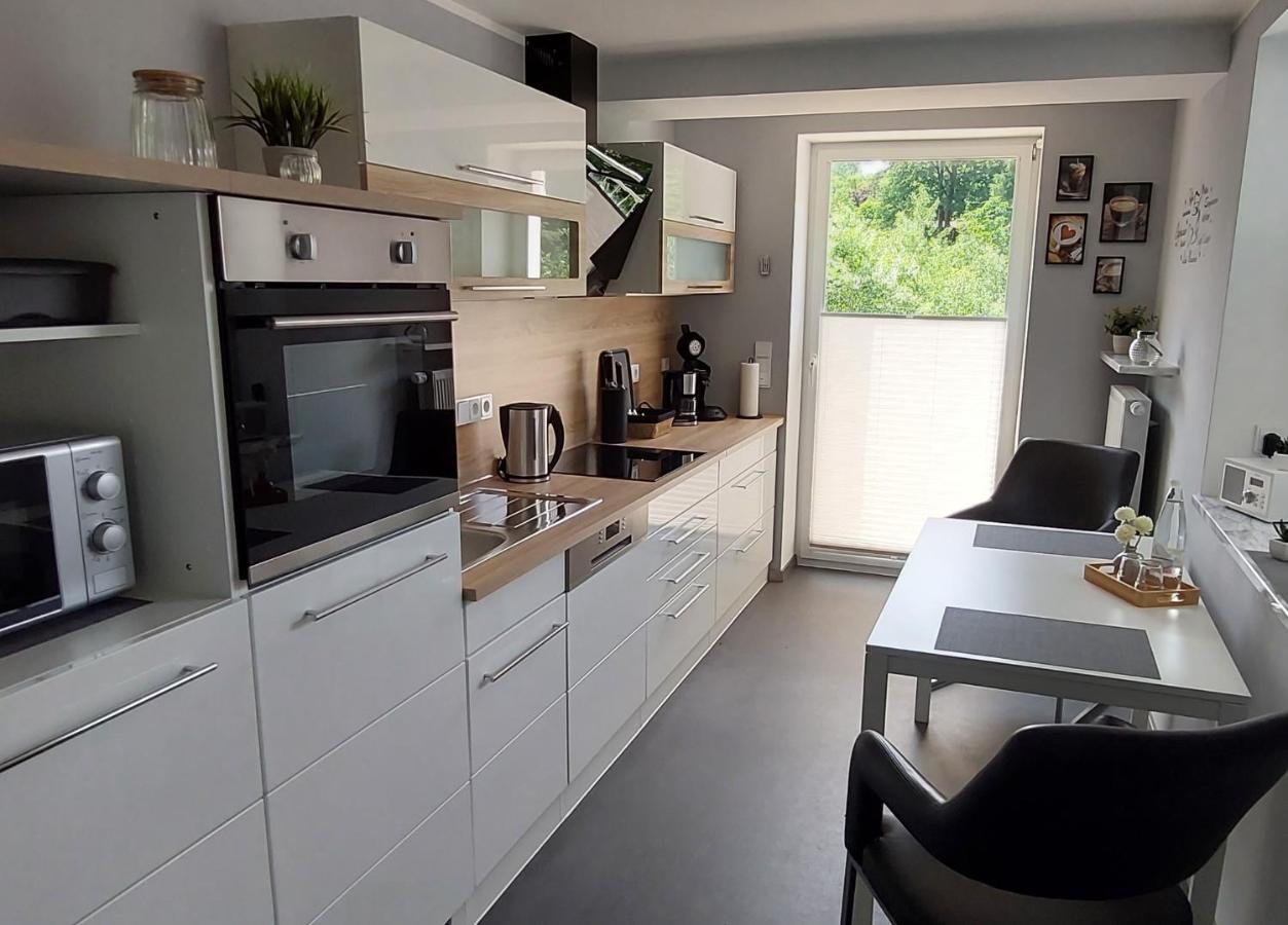 Am Quellenhaeuschen Appartement Naila Buitenkant foto
