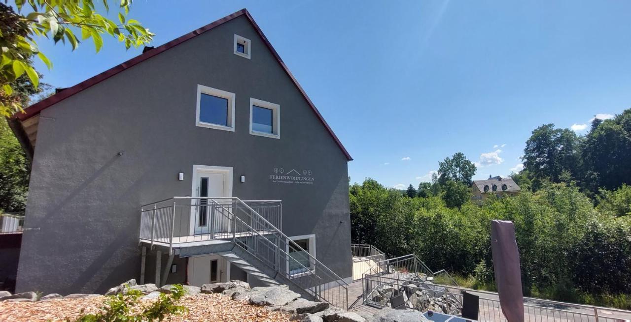 Am Quellenhaeuschen Appartement Naila Buitenkant foto